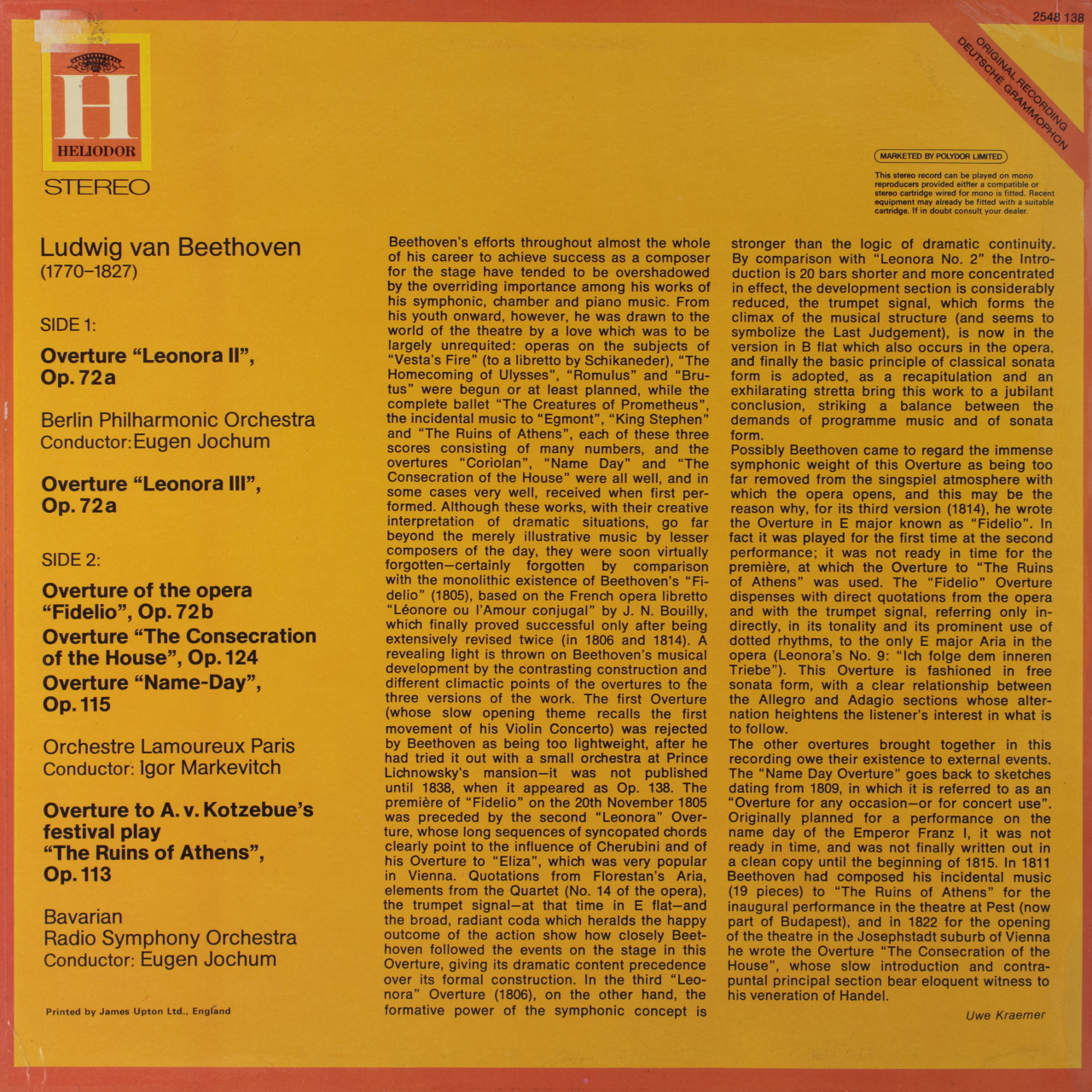 Beethoven: Overtures