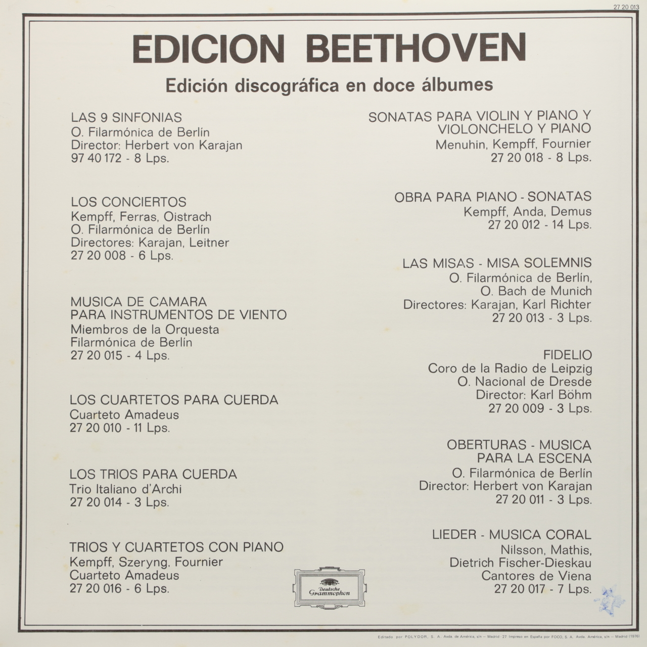 Beethoven: Las Misas