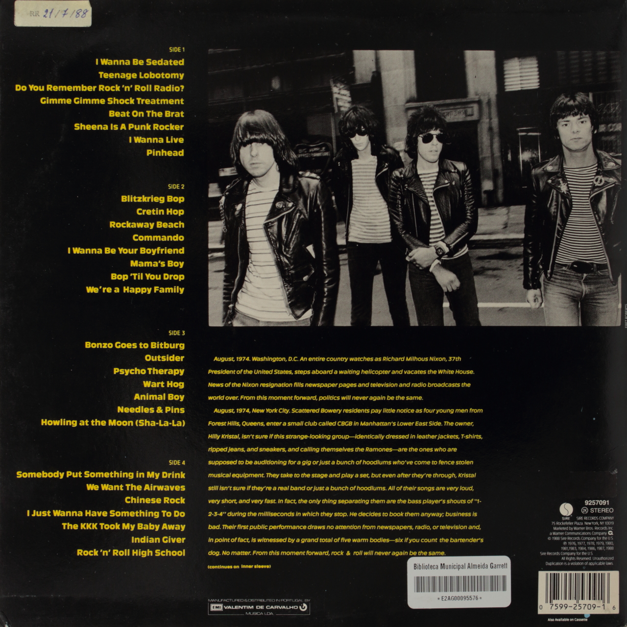 Ramones Mania