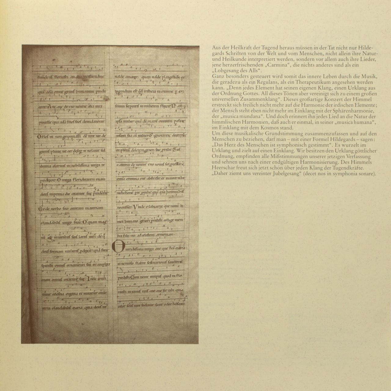 Von Bingen: Musica Medicina - Symphonialis est Anima