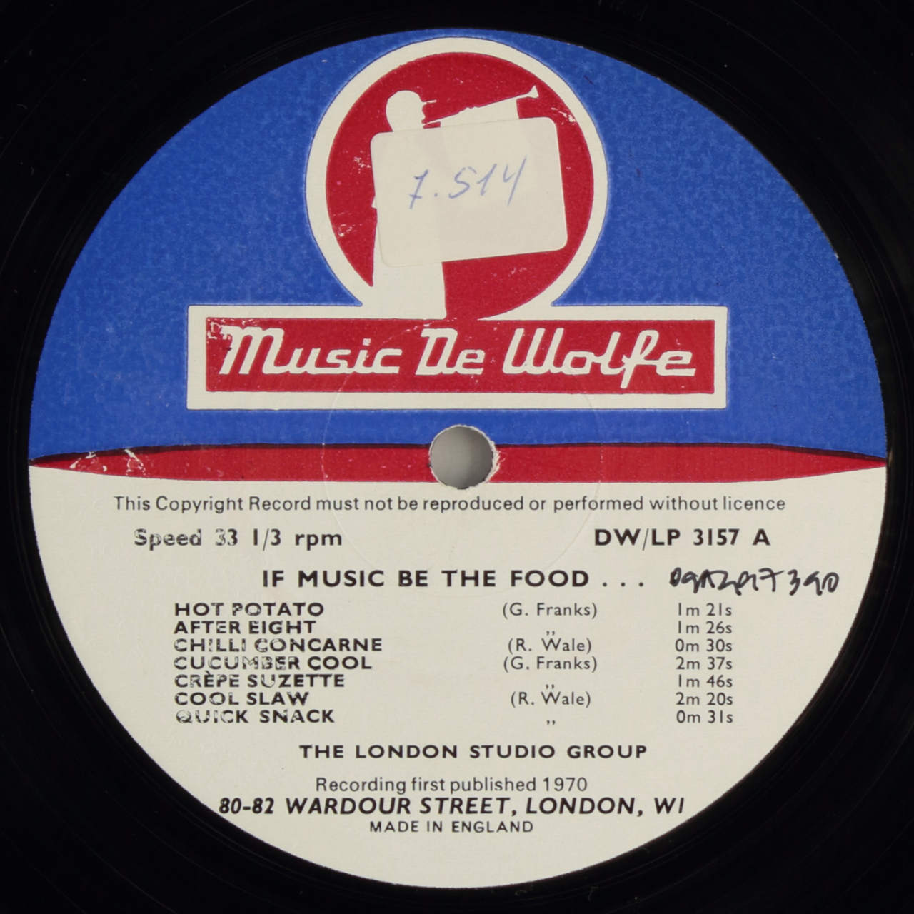 If Music Be the Food.....