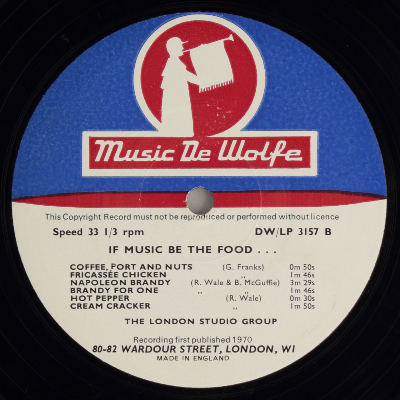 If Music Be the Food.....