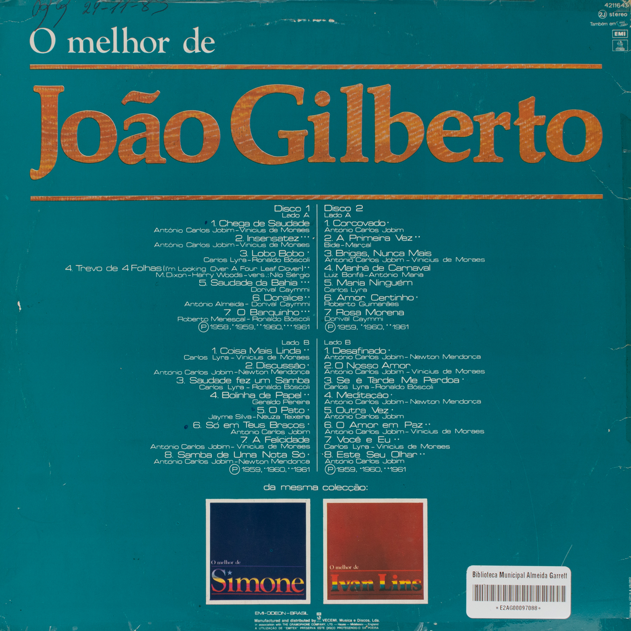 O melhor de João Gilberto