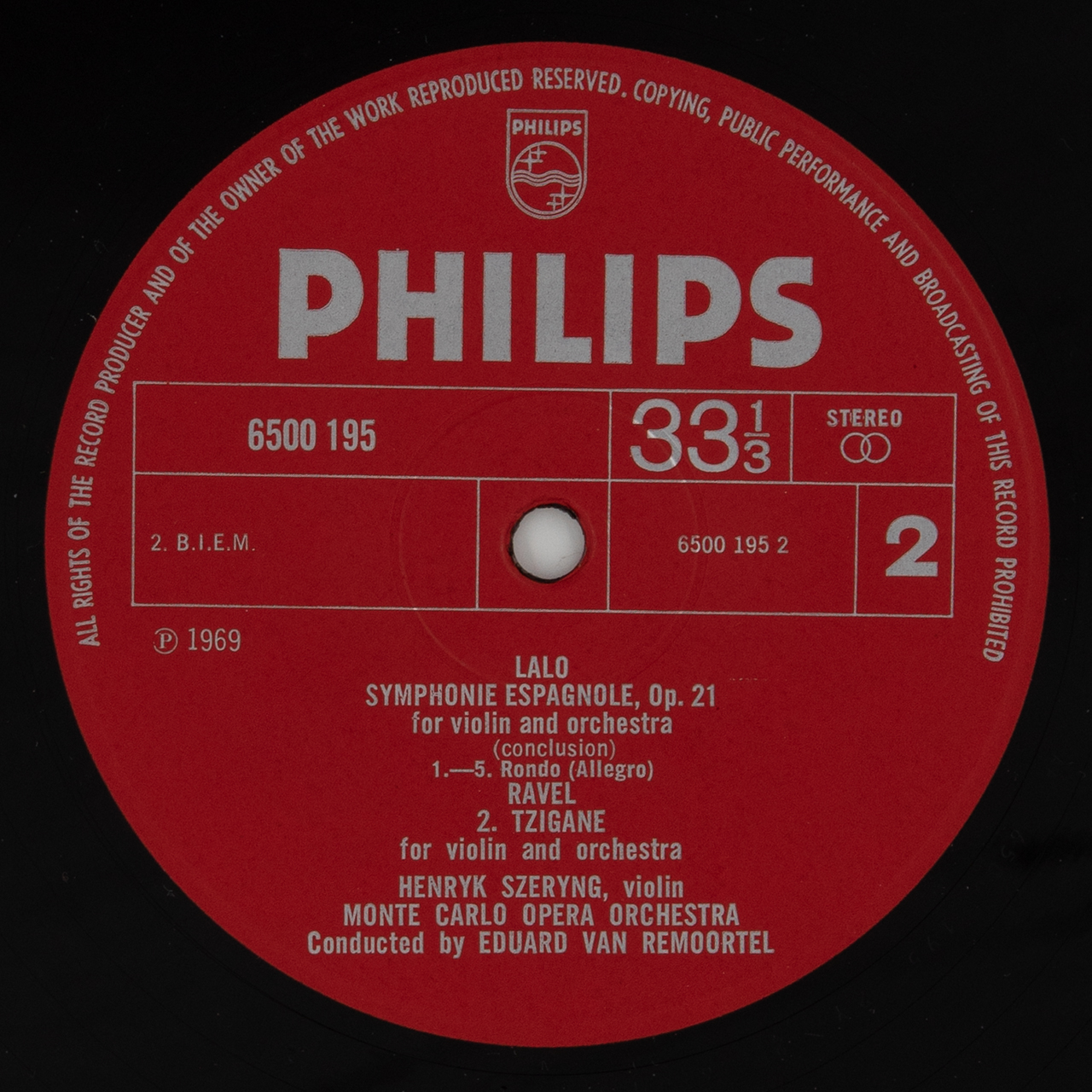 Lalo: Symphonie Espagnole / Ravel: Tzigane