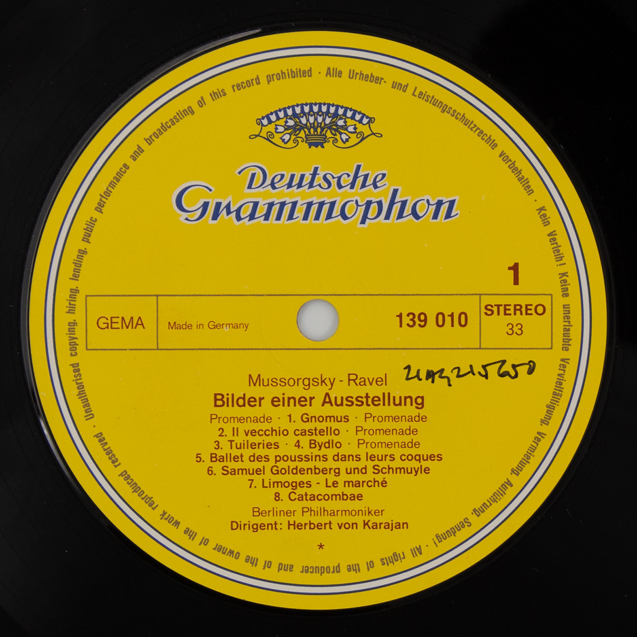 Ravel: Bolero / Mussorgsky: Tableaux dune exposition