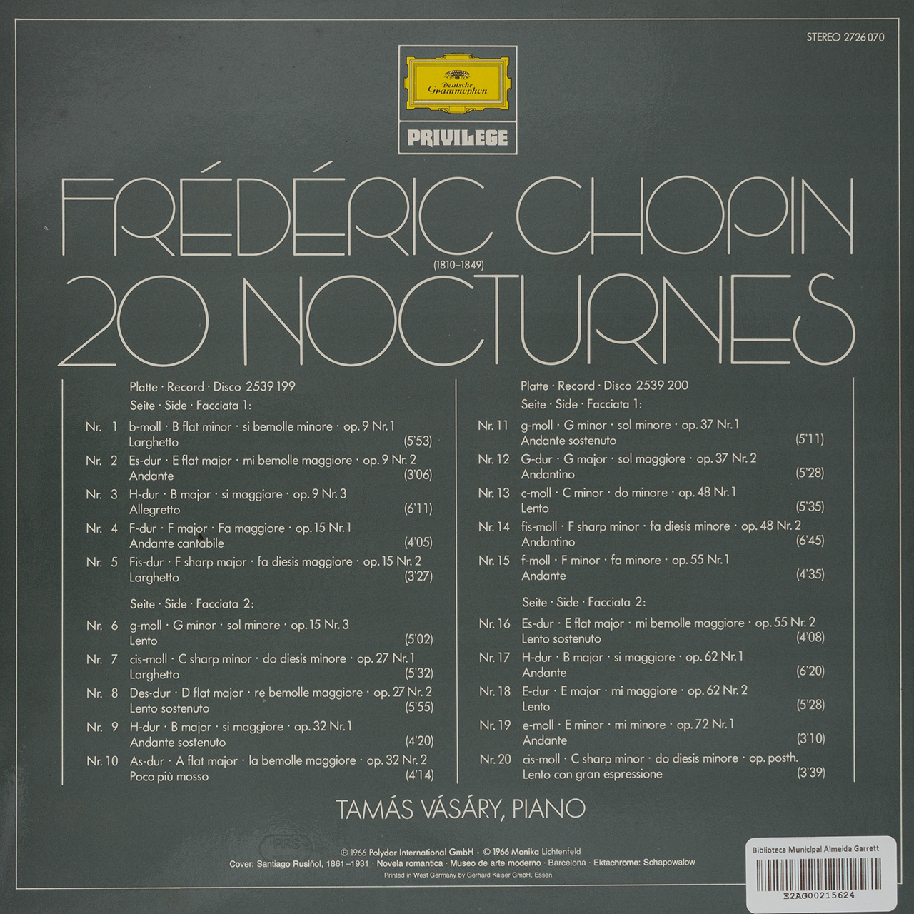 20 Nocturnes