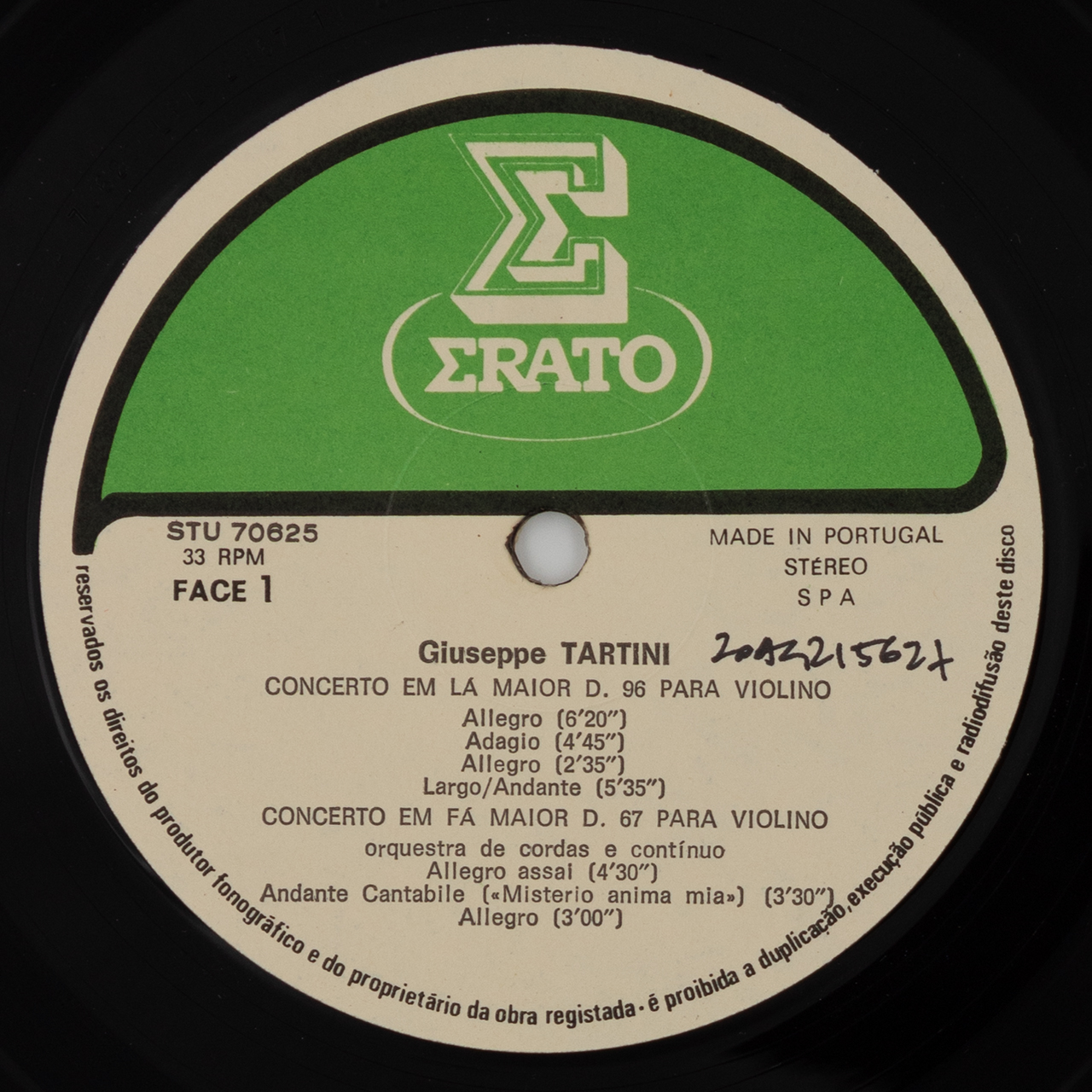 Quatre concertos pour violon
