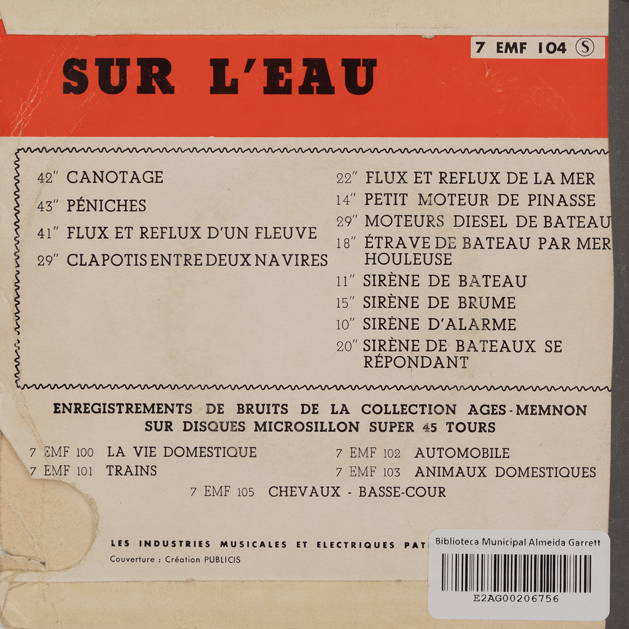 Sur leau