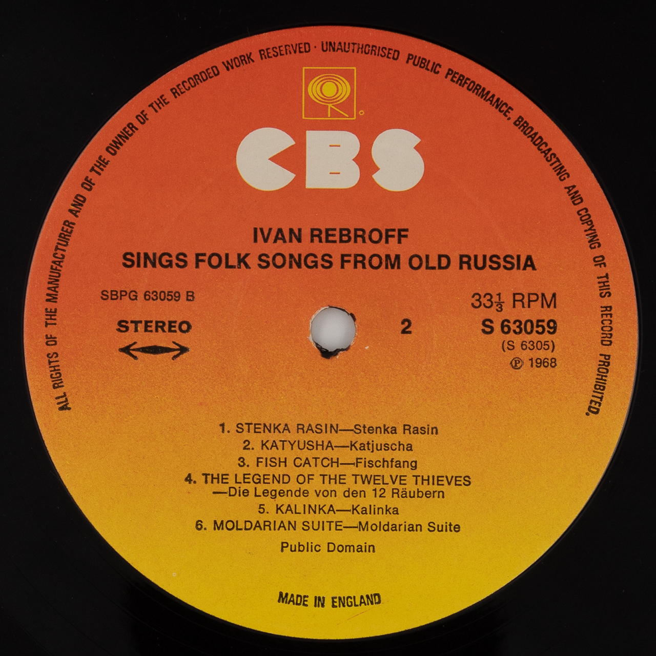 Folk Songs from Old Russia