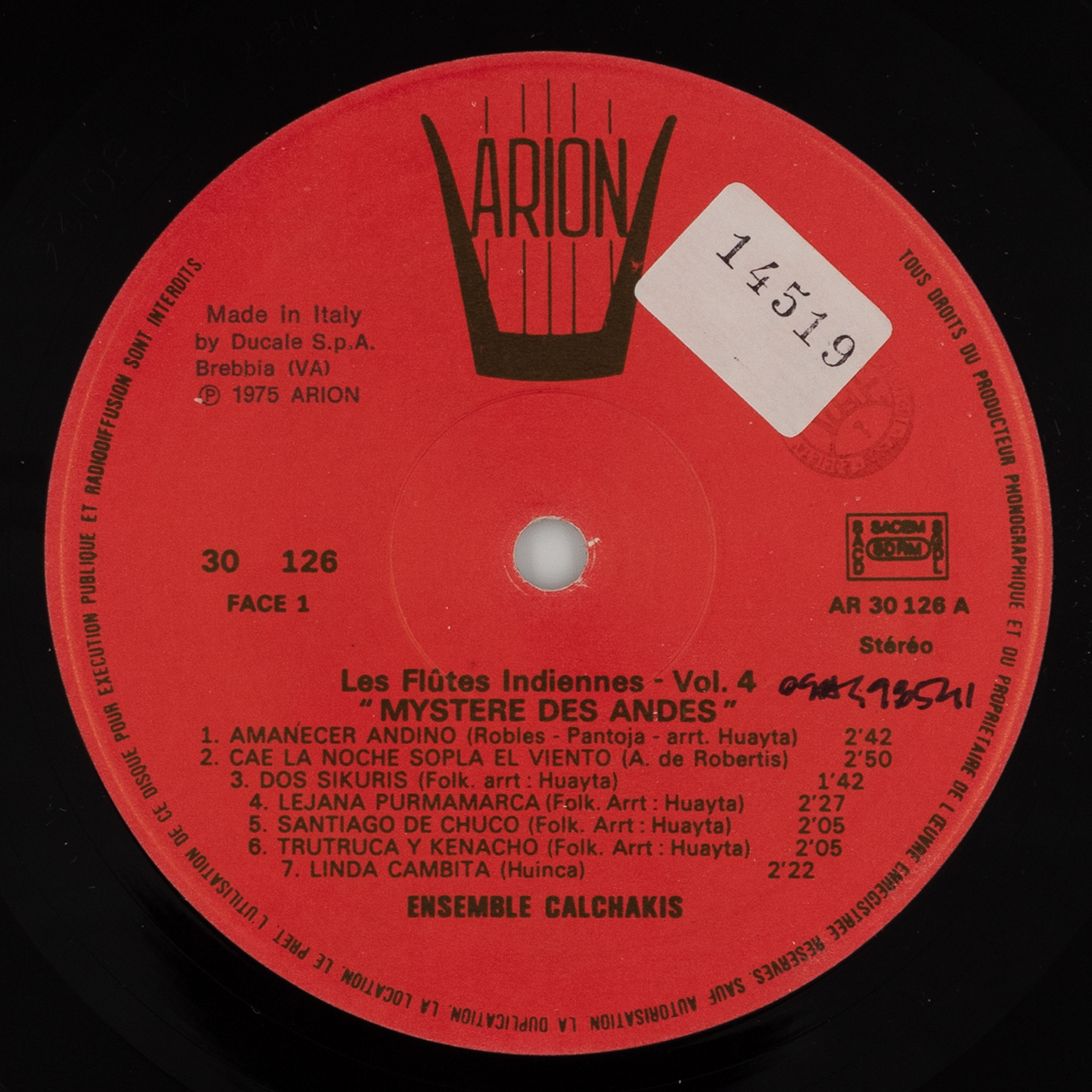 Les Flutes Indiennes 4: Mystere des Andes