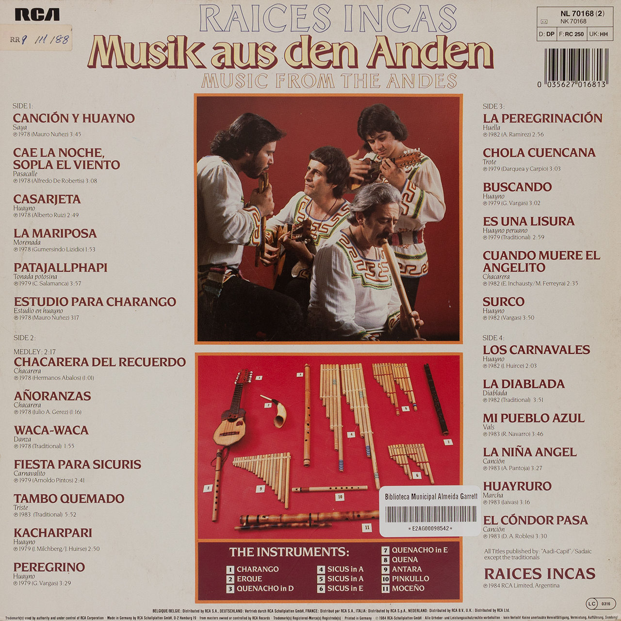Musik aus den Anden