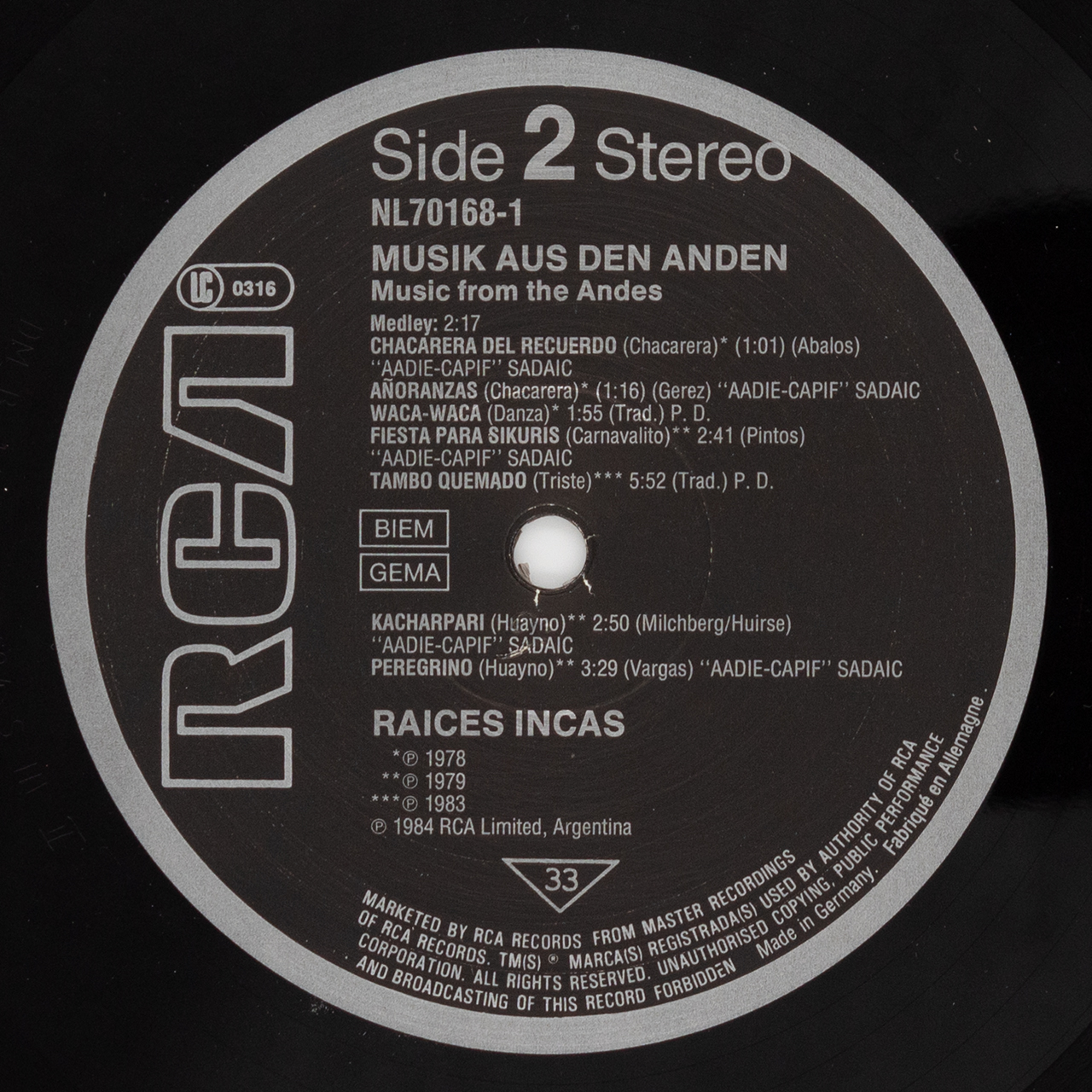 Musik aus den Anden