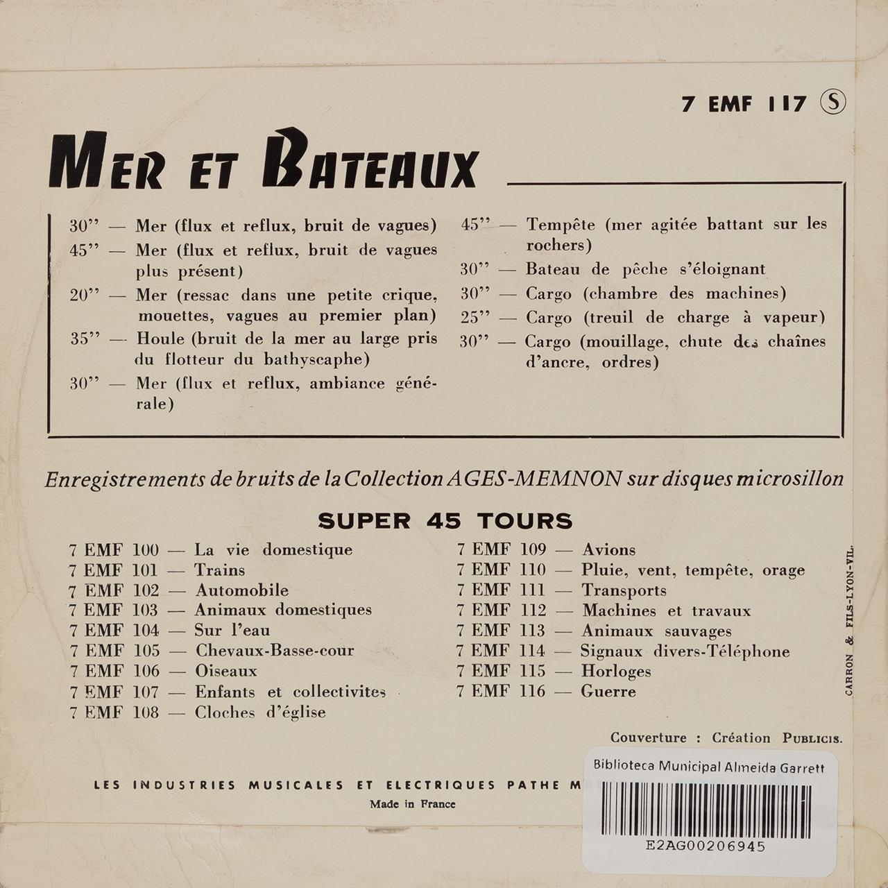Mer et bateaux